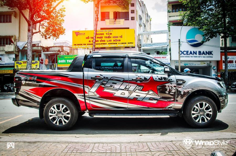  Ford Ranger Wildtrak by WrapStyle 2017 года  (фото 2 из 4)